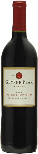 Image of Bottle of 2009, Geyser Peak Winery, Alexander Valley